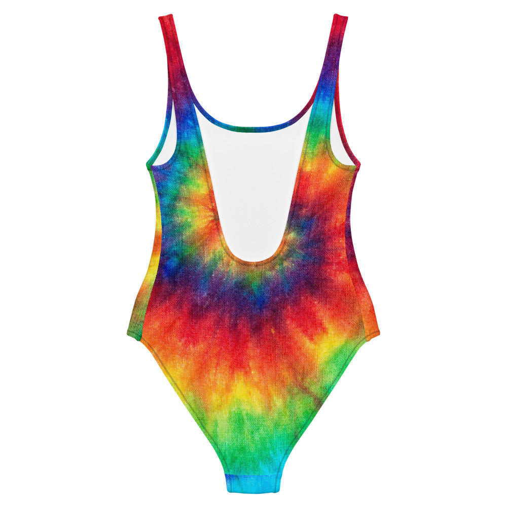 OG Tie Dye Abstract One-Piece Swimsuit