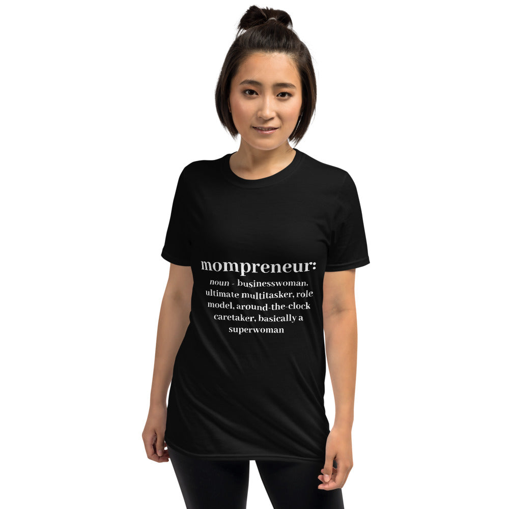 Mompreneur Short-Sleeve Women's T-Shirt Black/Navy/Gray