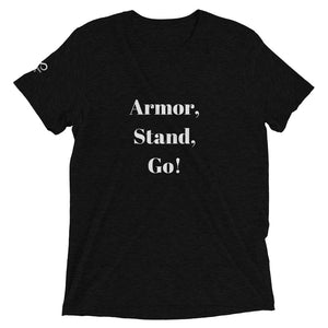 Armor, Stand, Go Short Sleeve T-shirt